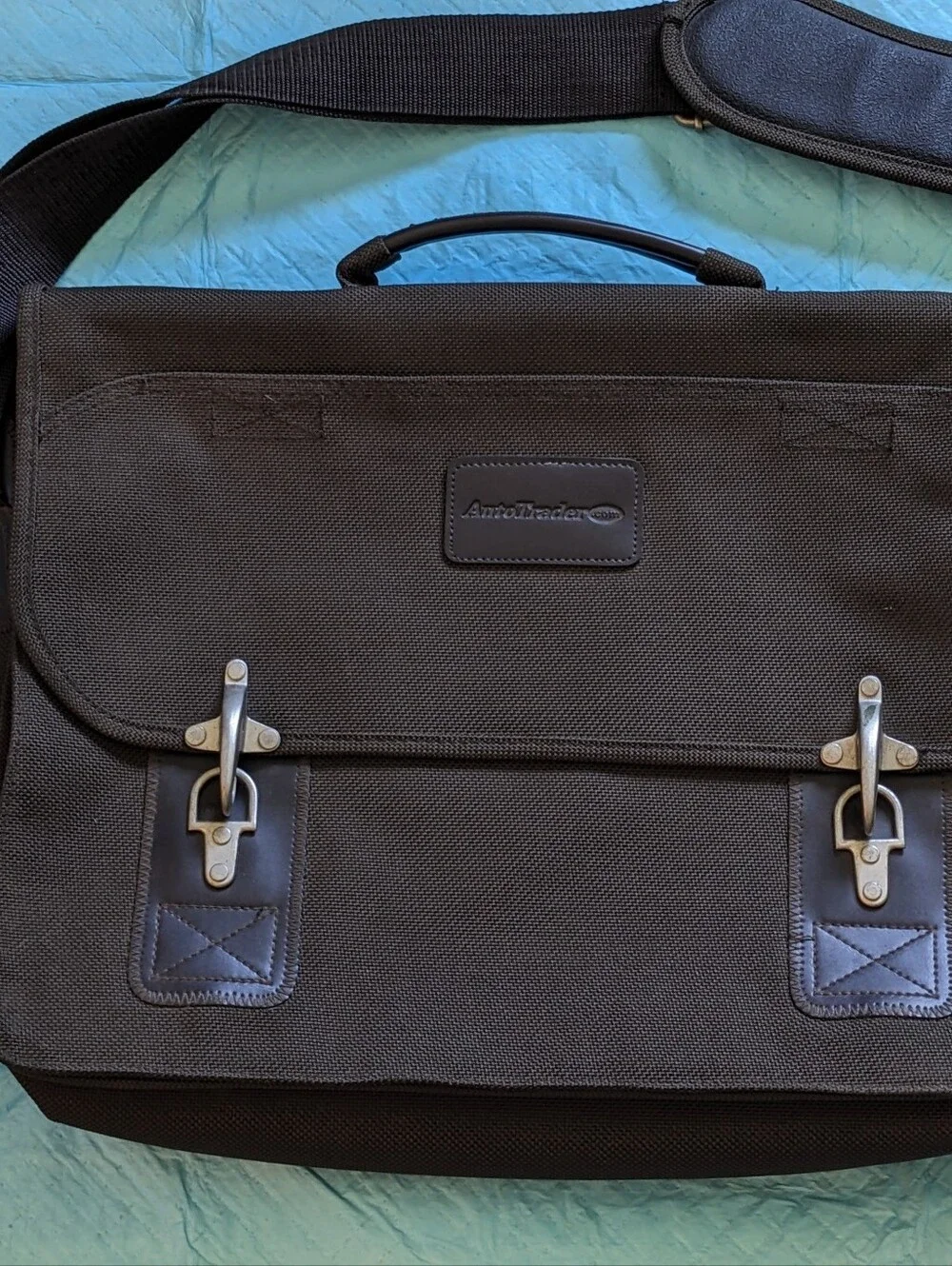 Vintage Messenger Bag Canvas Gemline Autotrader Laptop Weekender Pre-owned